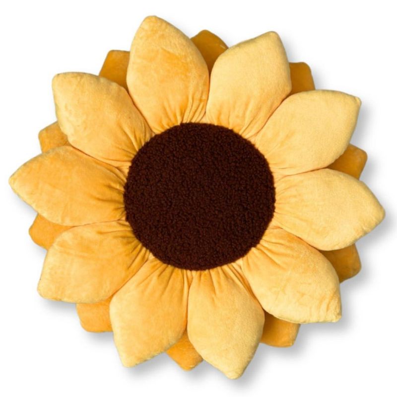 Almohada Green Philosophy Co. 51 cm Amarillo Dorado