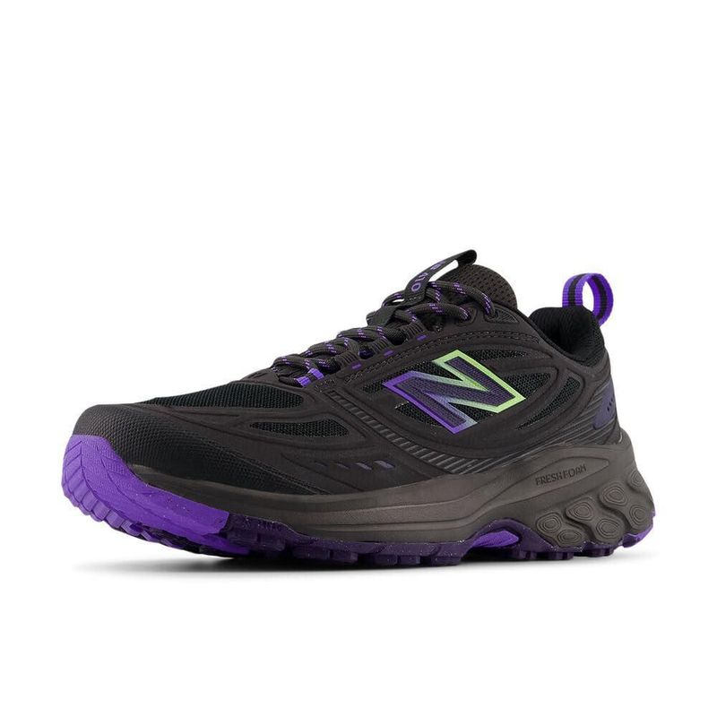 Zapatilla de running New Balance 410v9 Negra/Índigo eléctrico 27 cm