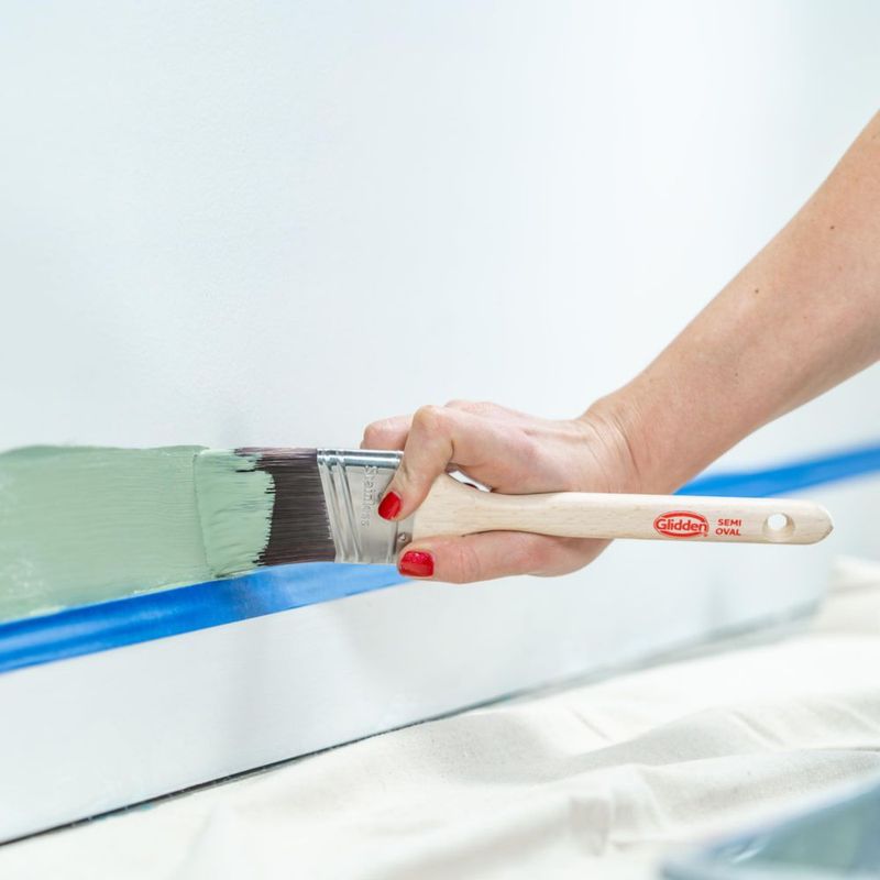 Kit de Pintura Glidden Premium de 6 Piezas: Pincel Rodillo y Bandeja