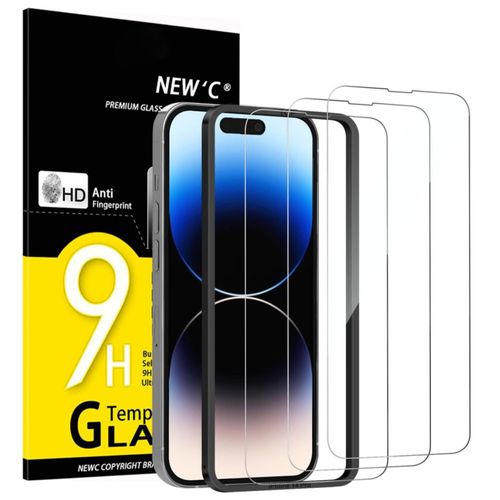 Protector de pantalla NEW'C iPhone 14 Pro (Pack de 3)