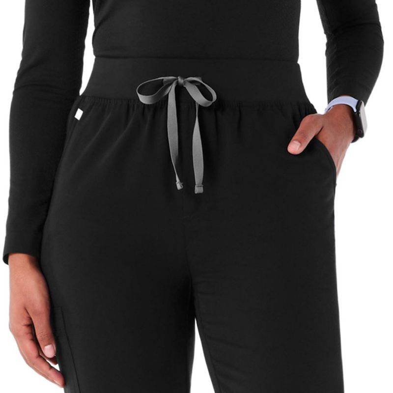 PANTALONES FIGS Zamora Jogger Negro Petite XS