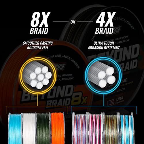 Línea de Pesca Trenzada Beyond Braid 30 lb 274 m Verde 8X