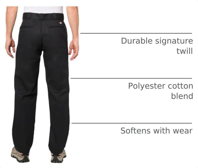 PANTALONES Dickies Original 874® Negro 97 cm × 76 cm