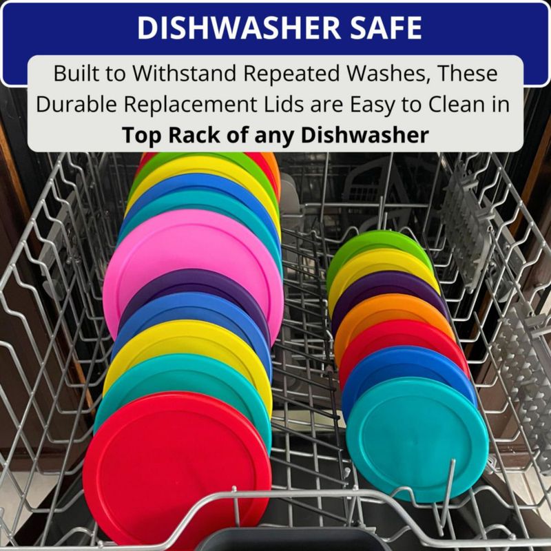 Tapa para Recipiente Klare Ware 165 L (4 unidades) Azul