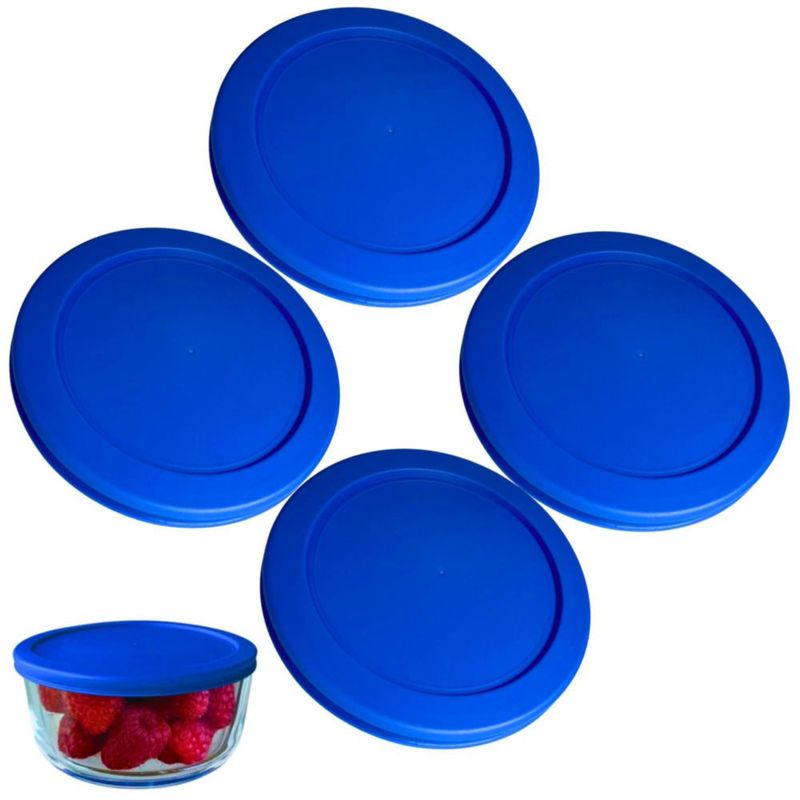 Tapa para Recipiente Klare Ware 165 L (4 unidades) Azul