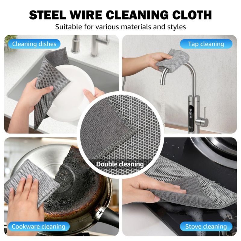 Cepillo para desagüe VTOINKK 91 cm flexible de doble extremo