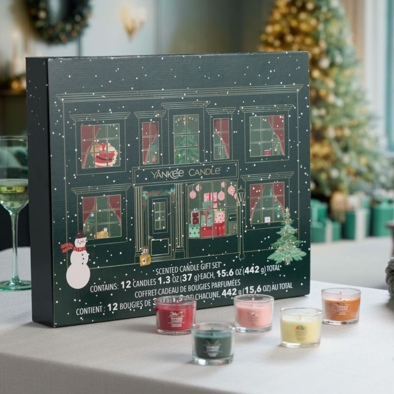 Yankee Candle Pack de Variedad de 12 Días – 12 Mini Velas de 1.3 oz (12)