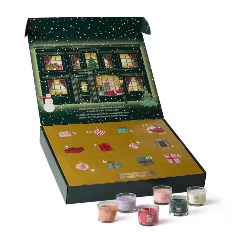 Yankee Candle Pack de Variedad de 12 Días – 12 Mini Velas de 1.3 oz (12)