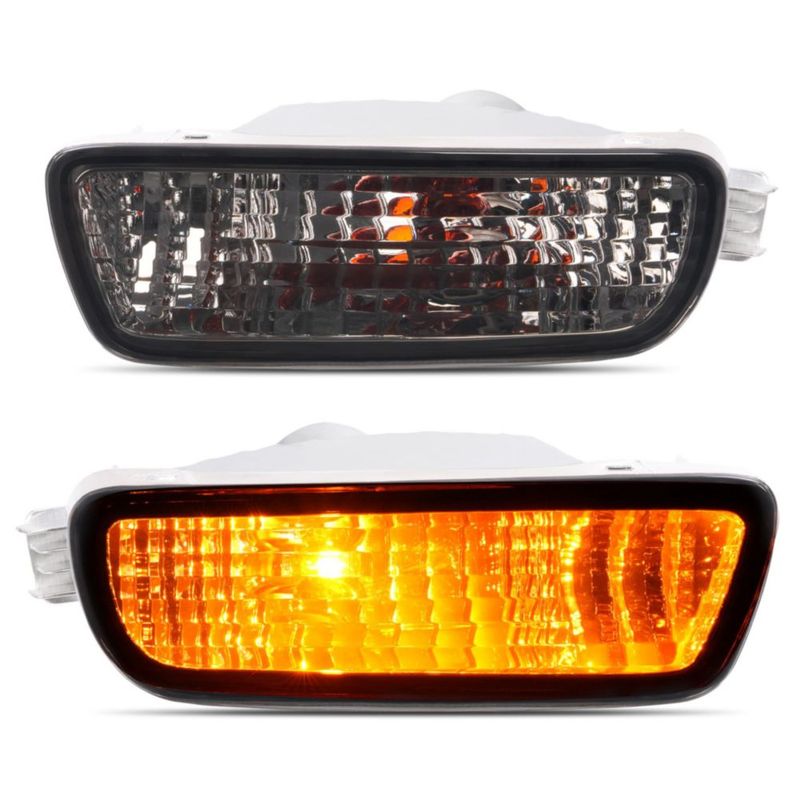 Intermitente HECASA para Toyota Tacoma 2001-2004 con bombillas ahumadas
