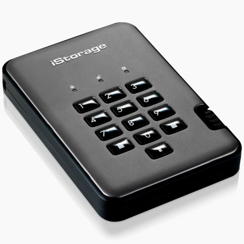 Disco Duro iStorage diskAshur PRO2 5TB Cifrado