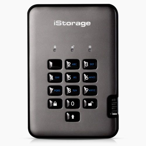 Disco Duro iStorage diskAshur PRO2 5TB Cifrado