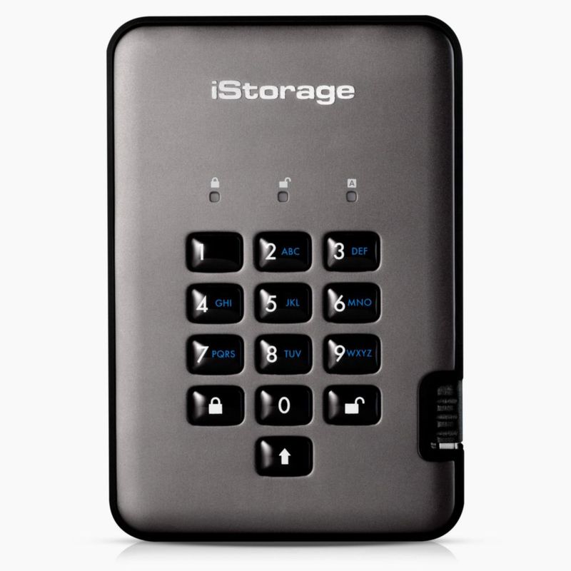 Disco Duro iStorage diskAshur PRO2 5TB Cifrado