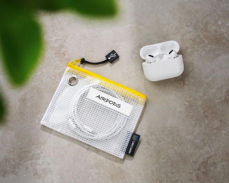 Organizador de cables Caddies – Pack de 20 bolsas codificadas por color