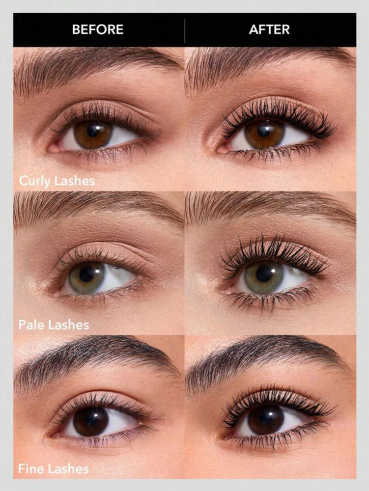 Máscara SHEGLAM 2 en 1 Negro Volumen Lavable