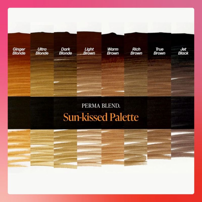 Perma Blend Tinta Pigmentada Marrón Claro para Tatuaje de Cejas Suministros Profesionales de Microblading Botella de 1/2 oz