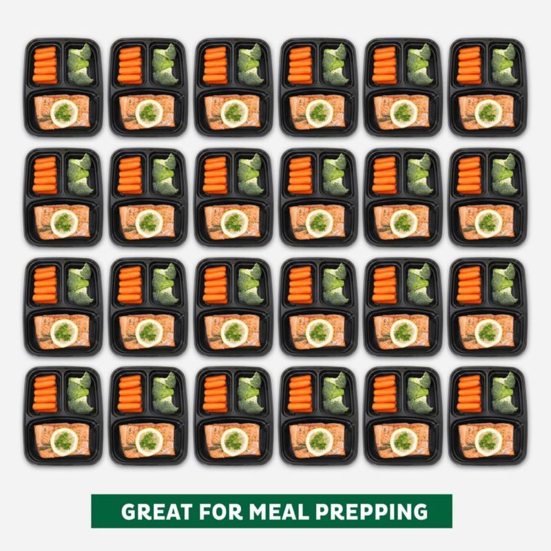 Envases Freshware para Meal Prep - Pack de 150 unidades de 950 ml