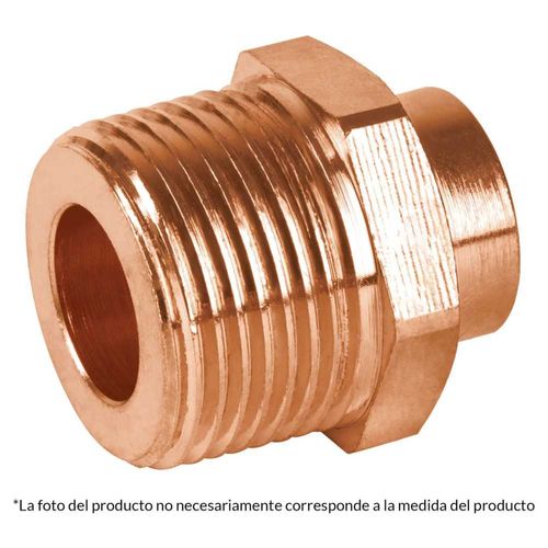 Conector macho reducido 1/2x3/4' Foset