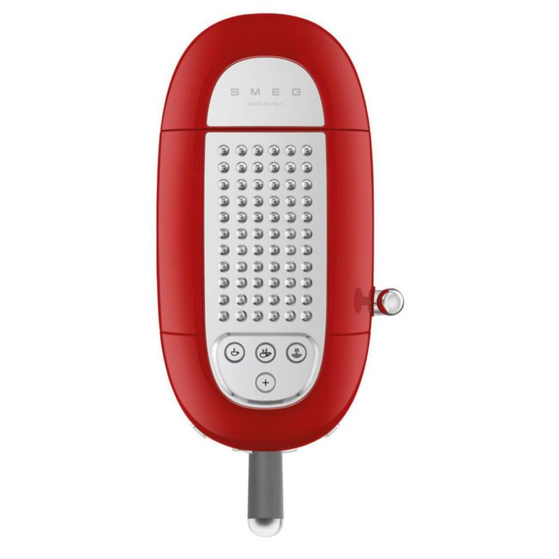 Máquina de espresso Smeg 15 bares roja 120V