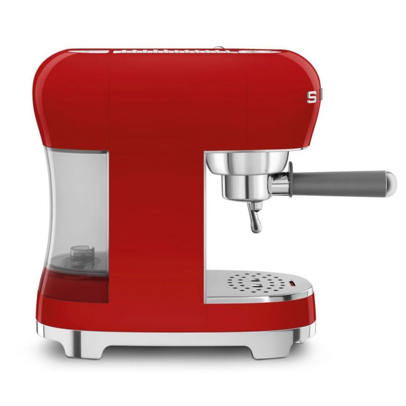 Máquina de espresso Smeg 15 bares roja 120V