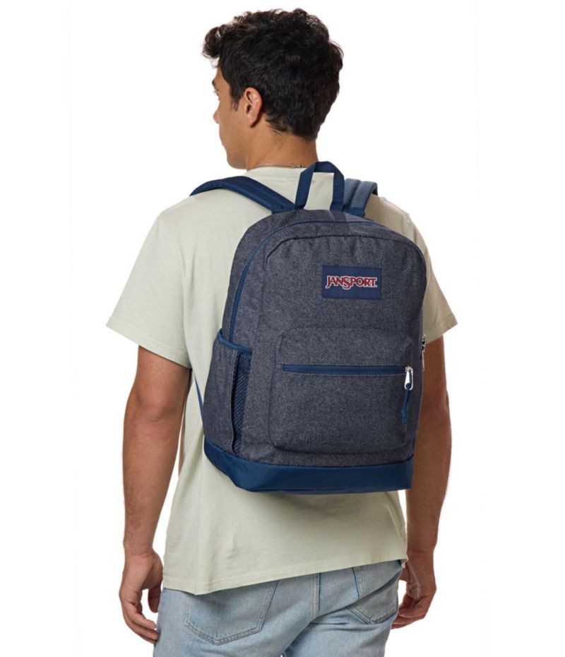 Mochila JanSport Cross Town Plus Indigo Denim