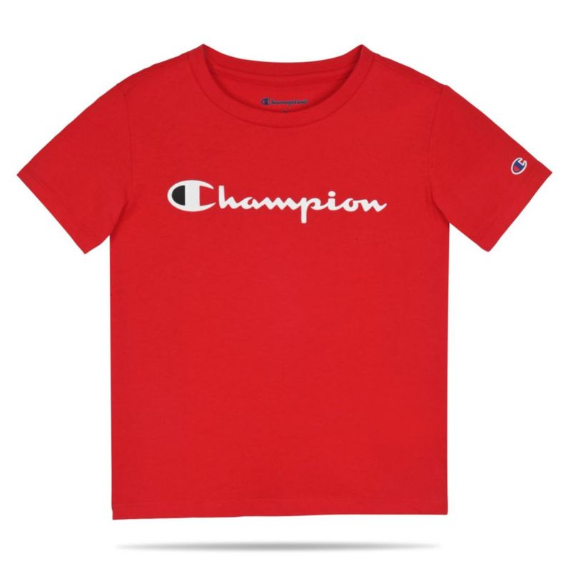 Conjunto Champion para Niños de 2 Piezas: Camiseta y Shorts de Malla