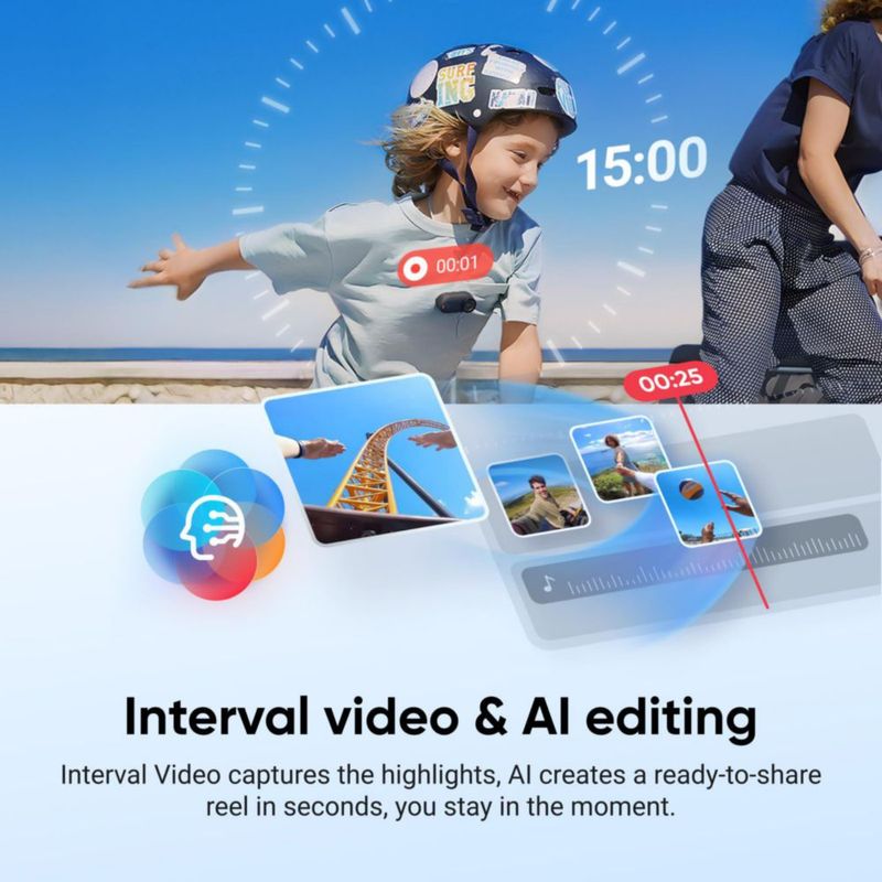 Cámara de video Insta360 GO 3S 4K para motocicleta – Paquete