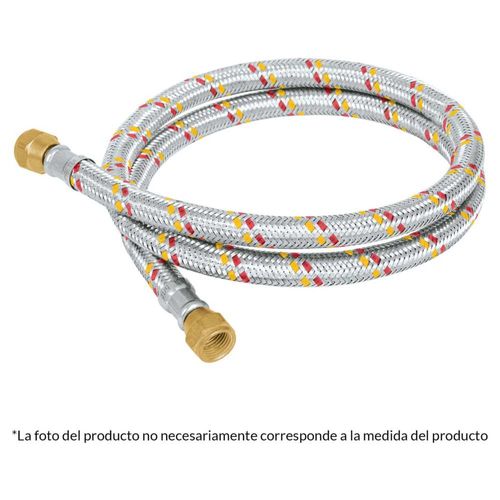 Manguera para gas, aluminio, 5/16' X 60 cm, Foset Basic Foset