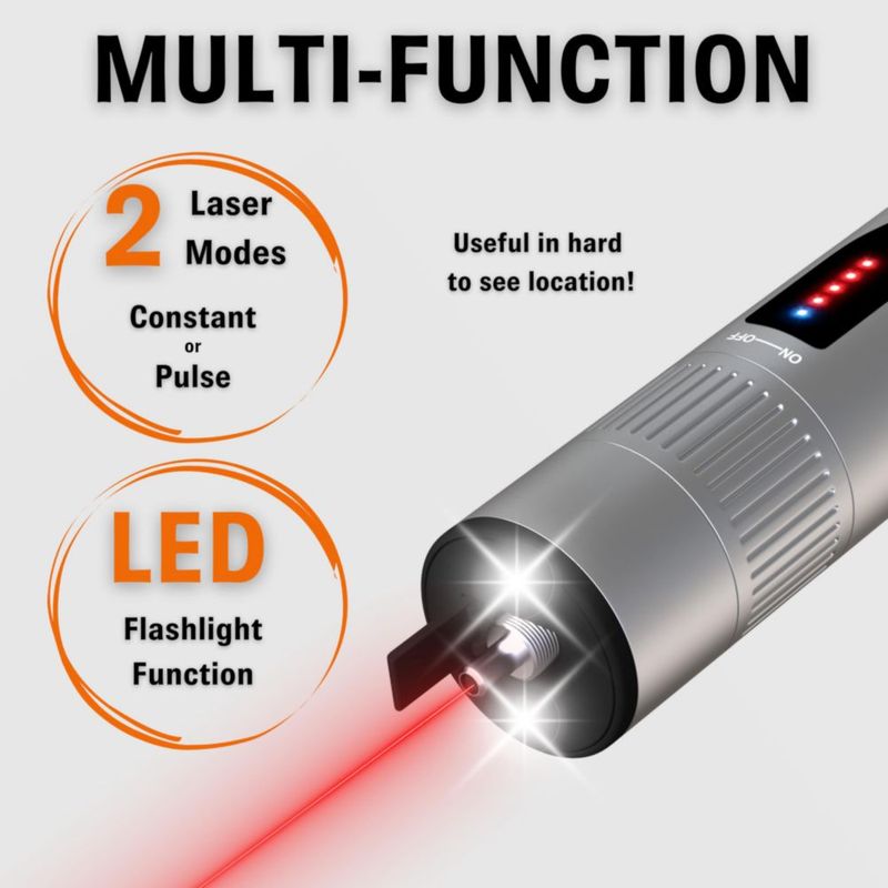 VFL Sysotek Kit de Herramientas de Fibra Óptica Recargable - Luz Roja
