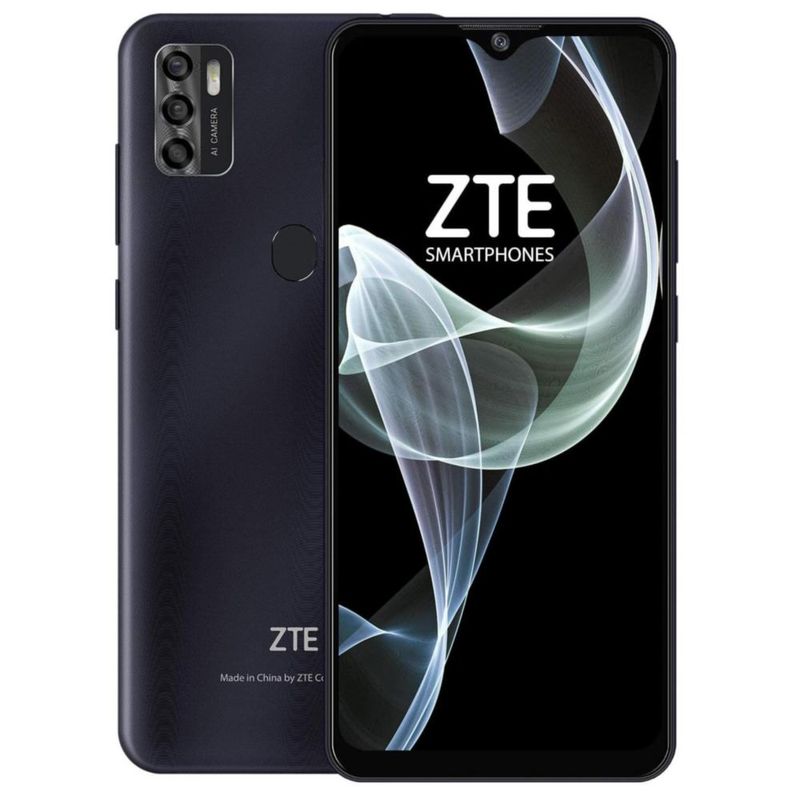 Celular ZTE Blade A7s 2020 de 64 GB y 2 GB RAM con Dual SIM en Negro