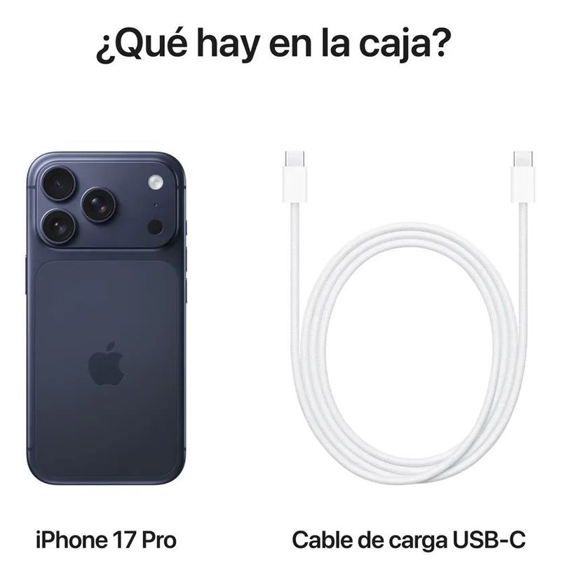 iPhone 17 Pro Max 256GB Azul - Chip A19 Pro y Titanio