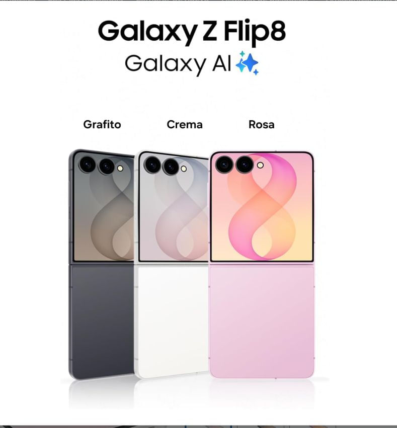Samsung Galaxy Z Flip8 12+512GB Grafito