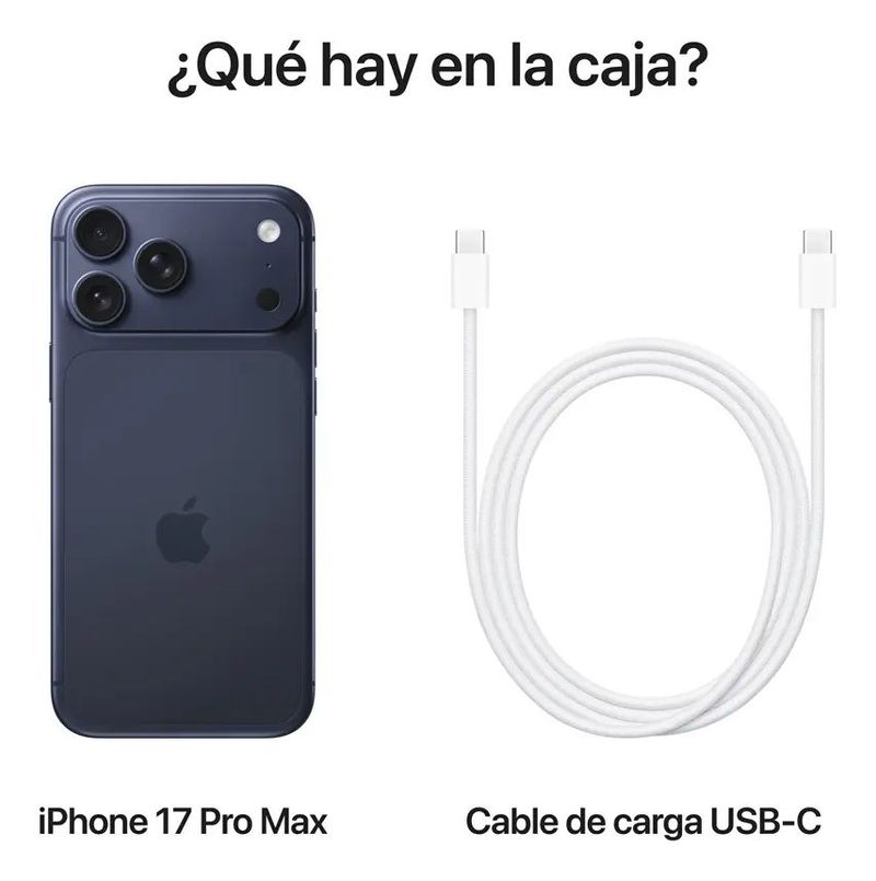 iPhone 17 ProMax 1TB Azul Profundo