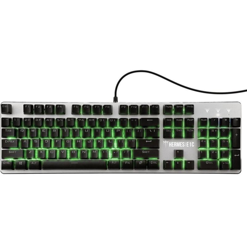 Kit gamer 3 en 1 gamdias hermes e1c teclado switch brown mouse 3200dpi mouse pad