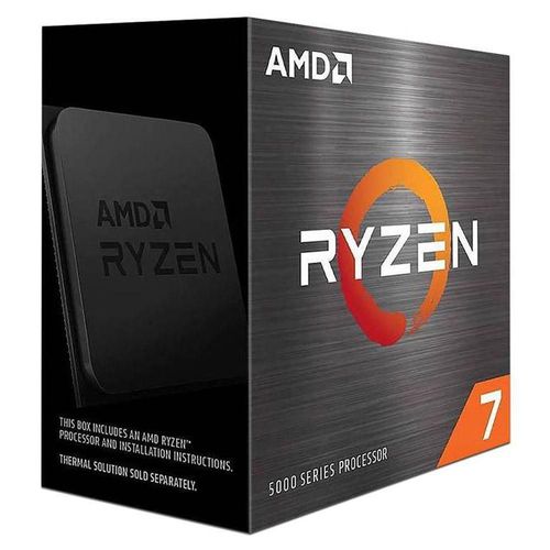 Procesador AMD Ryzen 7 5700X de Quinta Generación, 3.4 GHz (hasta 4.6 GHz), Socket AM4, Caché 32MB, Octa Core, 65W. No incluye disipador y gráficos.
