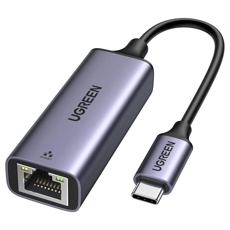 Adaptador USB C a Ethernet Ugreen Gigabit 1000Mbps