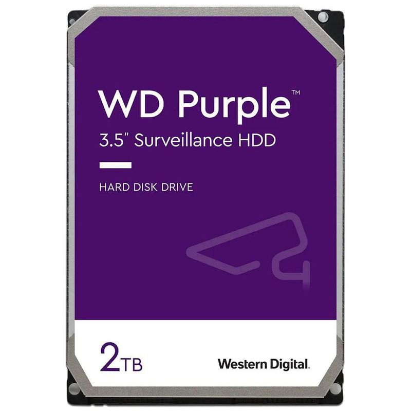 Disco Duro Western Digital Purple WD23PURZ de 2 TB 5400RPM SATA III