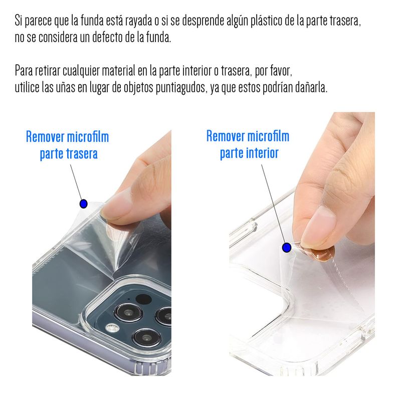 Funda Para Galaxy A33 5G Protector Premium Uso Rudo Case Transparente