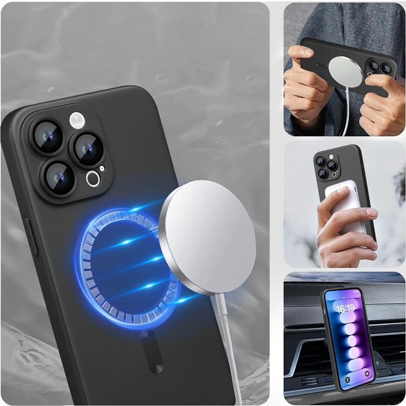 Funda Para iPhone 15 Plus Compatible Con Magsafe TPU Suave