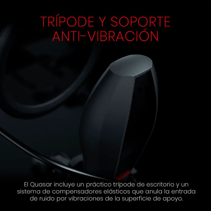 Micrófono Redragon Quazar Gm200