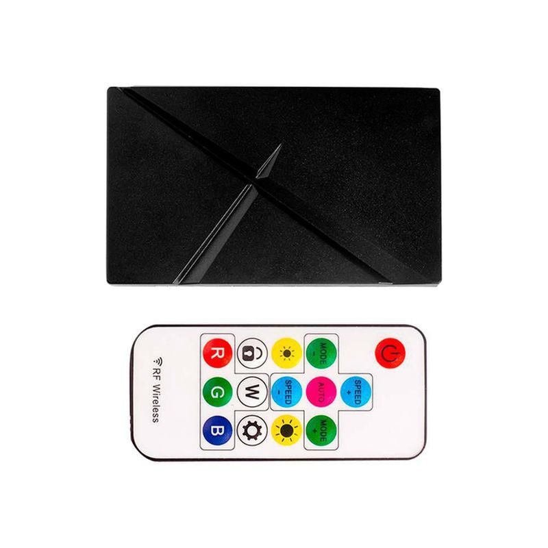 Controladora argb balam rush eolox exh8 sata 8 conectores 4x4 y 4x3 pines negro