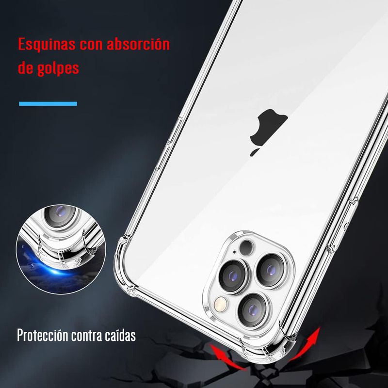 Funda Para iPhone 15 Pro Acrigel Premium Ultra Ligera Contra Caidas