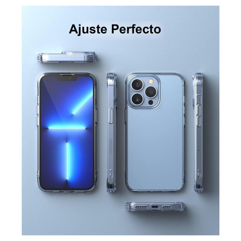 Funda Para iPhone 13 Pro Ringke Fusion Ligera Tpu Premium Multicolor