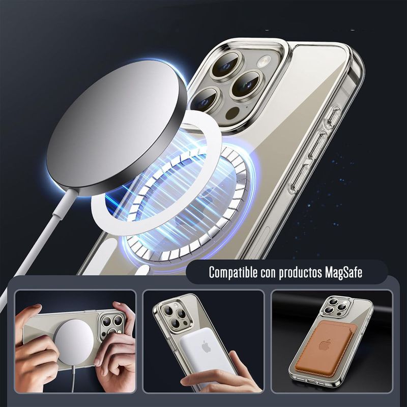 Funda Para iPhone 13 Pro Con Magsafe Carga Inalámbrica Slim