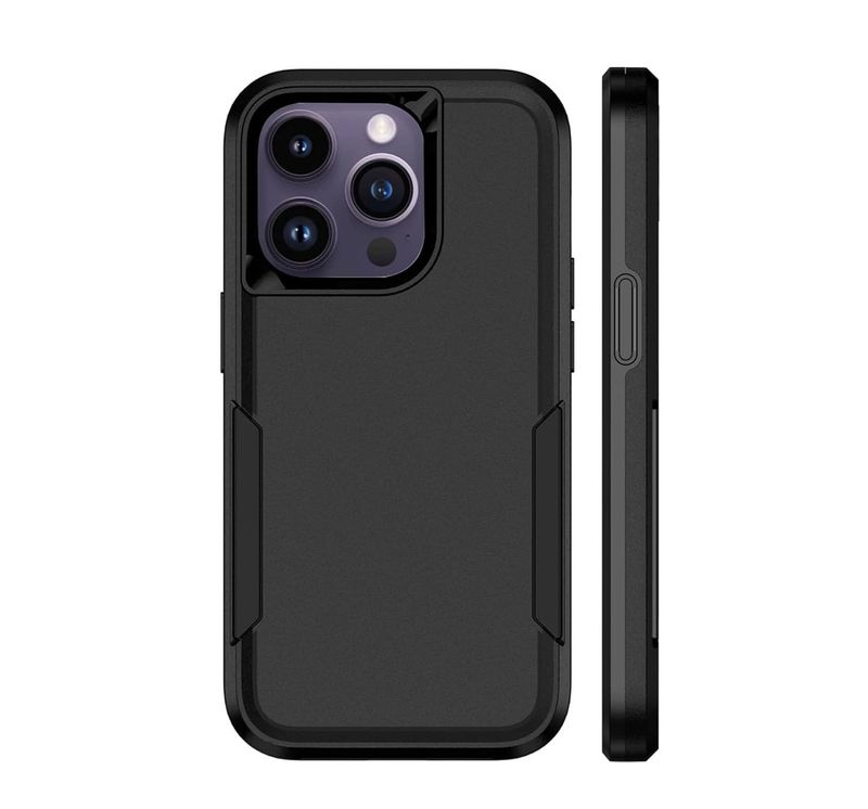 Funda Para iPhone 13 Pro Antishock Uso Rudo Maxima Proteccion Negro