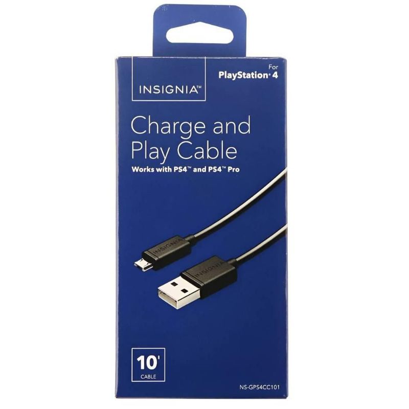 Cable micro USB Insignia de 3m para controladores DUALSHOCK 4