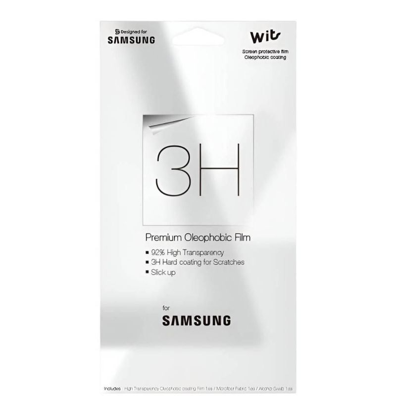 Mica protectora Wits para Samsung Galaxy A8 2018 A530 Transparente
