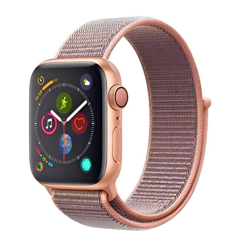 Correa loop deportiva para Apple Watch para caja de 38 mm Rosa arena