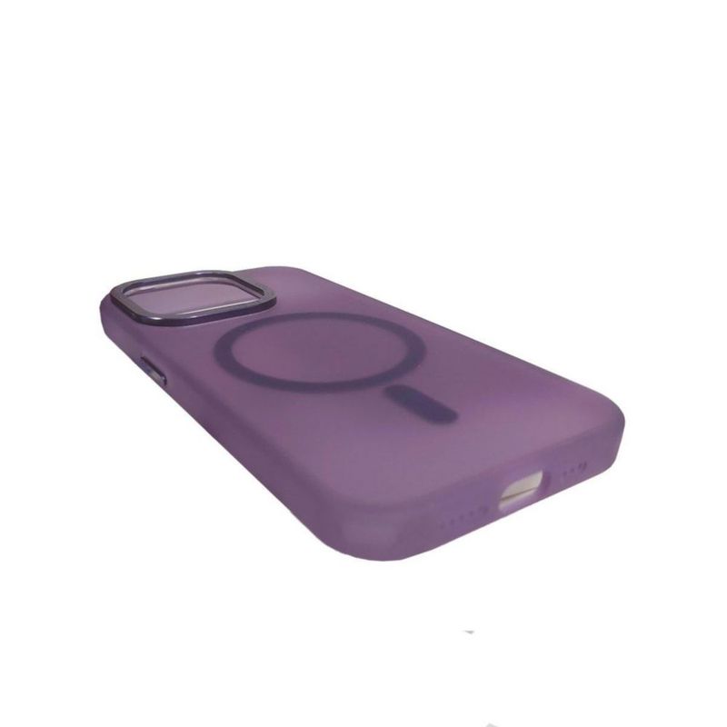 Funda MagSafe resistente con clip para iPhone 15 Pro