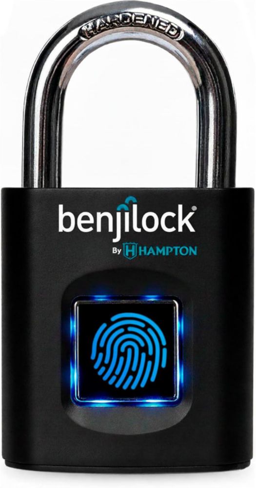 Candado de Huellas Dactilares Blulander, Candado Inteligente, Hasta 10 Usuarios, Chapa de Seguridad para Locker, Oficina y Hogar
