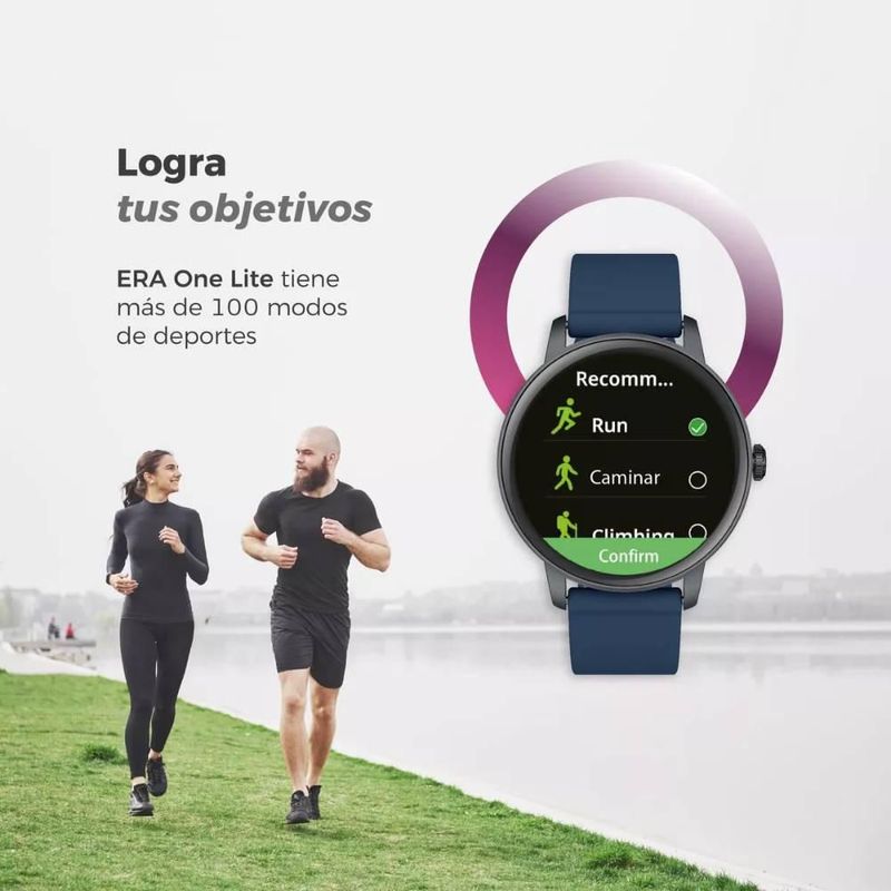 Reloj Smartwatch ERA One Lite V2 BINDEN Realiza Y Contesta Llamadas Negro